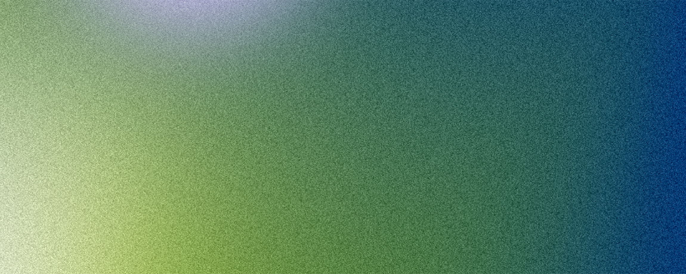 Farbübergang von Grün nach Dunkelblau